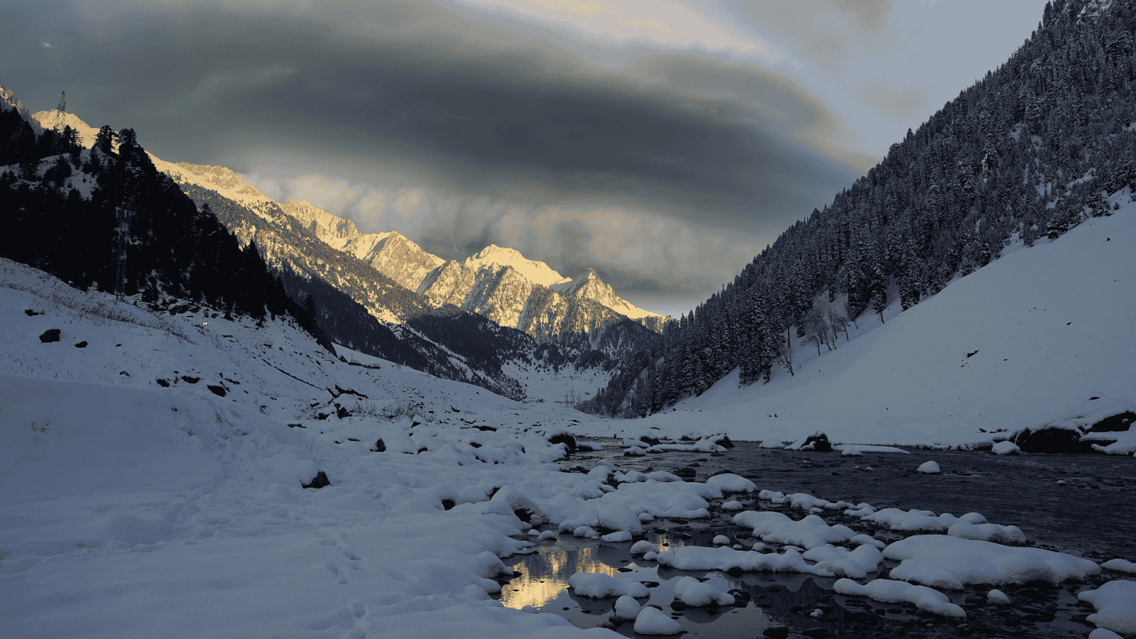 Gulmarg -8.8. coldest night